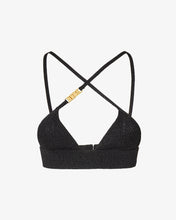 Load image into Gallery viewer, Lurex Clip Top | Women Tops Black | GCDS®
