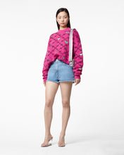 Load image into Gallery viewer, Hello Kitty Jacquard Sweater | Women Knitwear Fuchsia | GCDS Spring/Summer 2023
