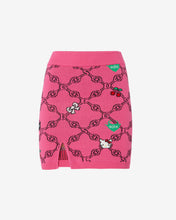 Load image into Gallery viewer, Hello Kitty Jacquard Skirt | Women Skirts Fuchsia | GCDS Spring/Summer 2023
