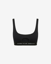 Load image into Gallery viewer, GCDS Wear oblò bra: Underwear Black | GCDS
