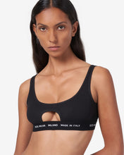 Load image into Gallery viewer, GCDS Wear oblò bra: Underwear Black | GCDS
