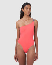 Load image into Gallery viewer, Diva swimsuit: Women Swimwear Coral | GCDS
