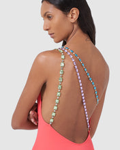 Load image into Gallery viewer, Diva swimsuit: Women Swimwear Coral | GCDS

