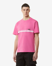 Load image into Gallery viewer, Gcds Low Logo Band Regular T-Shirt | Men T-shirts Fuchsia | GCDS Spring/Summer 2023
