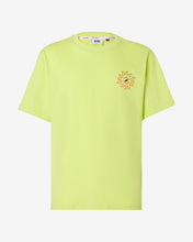 Load image into Gallery viewer, Surfing Wirdo Printed Loose T-Shirt | Men T-shirts Lime | GCDS Spring/Summer 2023
