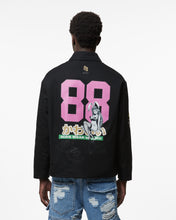 Load image into Gallery viewer, Gcds Hentai Canvas Coach Jacket | Men Outerwear Black | GCDS Spring/Summer 2023
