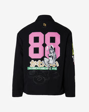 Load image into Gallery viewer, Gcds Hentai Canvas Coach Jacket | Men Outerwear Black | GCDS Spring/Summer 2023
