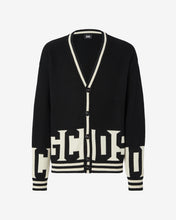 Load image into Gallery viewer, Gcds Low Band Cardigan | Men Knitwear Black | GCDS Spring/Summer 2023
