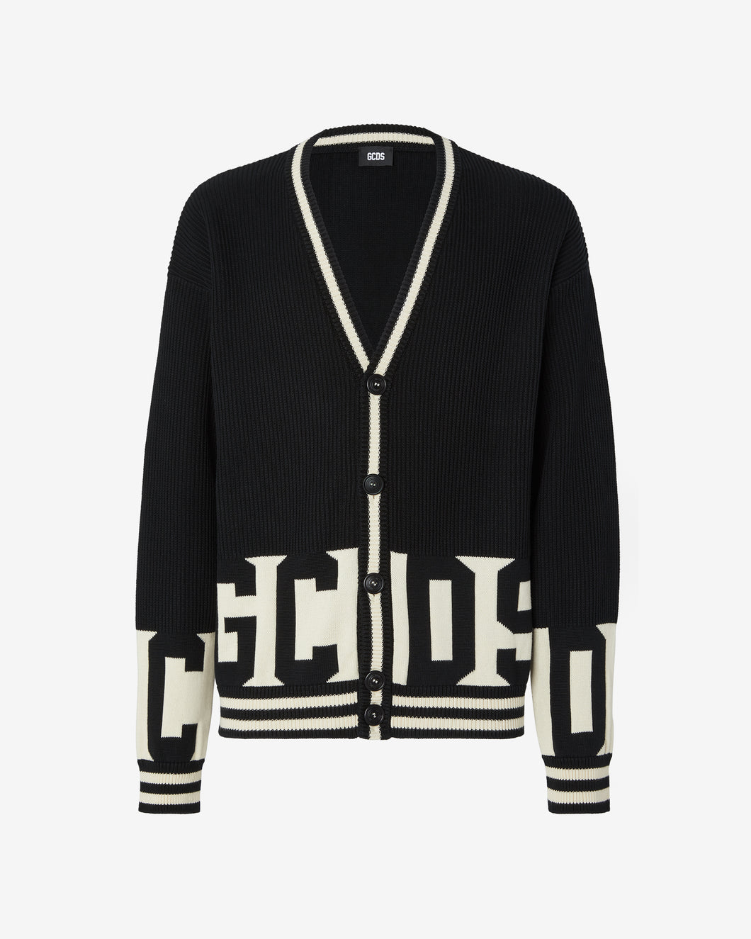 Gcds Low Band Cardigan | Men Knitwear Black | GCDS Spring/Summer 2023