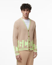 Load image into Gallery viewer, Gcds Low Band Cardigan | Men Knitwear Beige | GCDS Spring/Summer 2023
