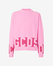 Load image into Gallery viewer, Gcds Low Band Sweater | Men Knitwear Fuchsia | GCDS Spring/Summer 2023
