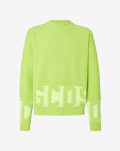 Load image into Gallery viewer, Gcds Low Band Sweater | Men Knitwear Lime | GCDS Spring/Summer 2023
