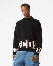 Load image into Gallery viewer, Gcds Low Band Sweater | Men Knitwear Black | GCDS Spring/Summer 2023
