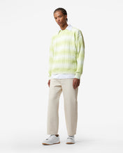 Load image into Gallery viewer, Gcds Braids Degradé Sweater | Men Knitwear Lime | GCDS Spring/Summer 2023
