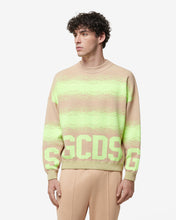 Load image into Gallery viewer, Gcds Low Band Degradé Sweater | Men Knitwear Beige | GCDS Spring/Summer 2023
