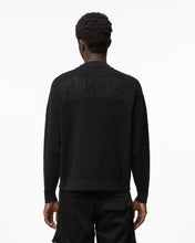 Load image into Gallery viewer, Gcds Logo Macramè Sweater | Men Knitwear Black | GCDS Spring/Summer 2023
