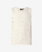Load image into Gallery viewer, Gcds Monogram Macramè Tank Top | Men Knitwear Off White | GCDS Spring/Summer 2023
