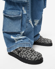 Load image into Gallery viewer, Jacquard Gcds Monogram Mules | Unisex Shoes Multicolor | GCDS Spring/Summer 2023
