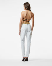 Load image into Gallery viewer, Gcds Bling Denim Trosers | Women Trousers Off White | GCDS Spring/Summer 2023
