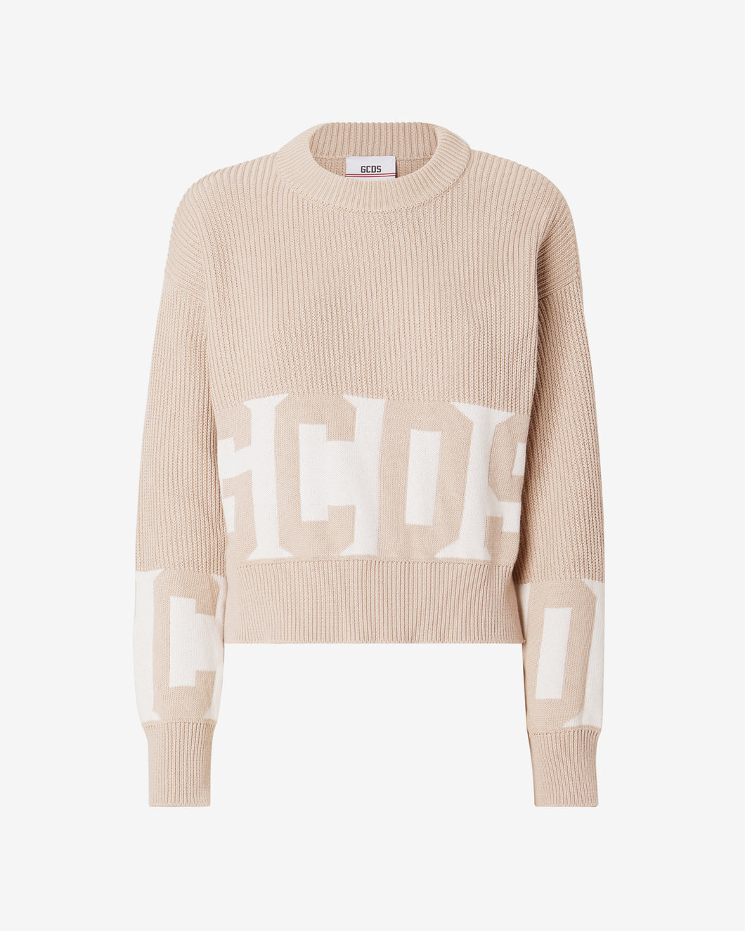 Gcds Low Band Sweater | Women Knitwear Beige | GCDS Spring/Summer 2023