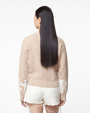 Load image into Gallery viewer, Gcds Low Band Sweater | Women Knitwear Beige | GCDS Spring/Summer 2023
