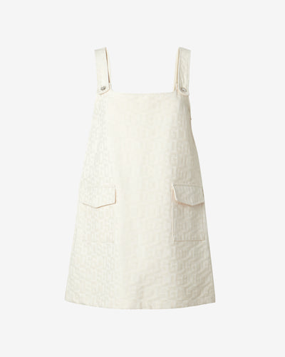 Gcds Canvas Monogram Pockets Dress | Women Dress Off White | GCDS Spring/Summer 2023