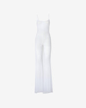 Load image into Gallery viewer, See Through Gown | Women Dress White | GCDS Spring/Summer 2023
