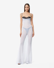 Load image into Gallery viewer, See Through Gown | Women Dress White | GCDS Spring/Summer 2023
