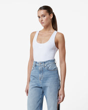 Load image into Gallery viewer, Jersey Bodysuit | Women Bodysuits White | GCDS Spring/Summer 2023
