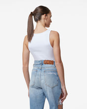 Load image into Gallery viewer, Jersey Bodysuit | Women Bodysuits White | GCDS Spring/Summer 2023
