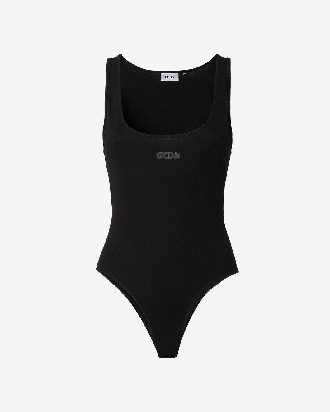 Jersey Bodysuit | Women Bodysuits Black | GCDS Spring/Summer 2023