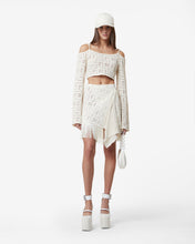 Load image into Gallery viewer, Gcds Monogram Macramé Skirt | Women Skirts Off White | GCDS Spring/Summer 2023
