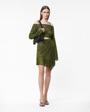 Load image into Gallery viewer, Gcds Monogram Macramé Skirt | Women Skirts Multicolor | GCDS Spring/Summer 2023
