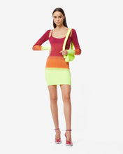 Load image into Gallery viewer, Lurex Degradé Mini Dress | Women Dress Fuchsia | GCDS Spring/Summer 2023

