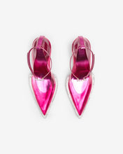 Load image into Gallery viewer, Transpallic Rider Pumps | Women Shoes Fuchsia | GCDS Spring/Summer 2023
