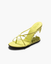 Load image into Gallery viewer, Morso Metallic Thong Sandals
