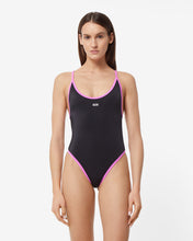 Load image into Gallery viewer, Heart Swimsuit | Women Swimwear Black | GCDS Spring/Summer 2023
