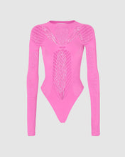 Load image into Gallery viewer, Venom bodysuit : Unisex Bodysuits Fuchsia | GCDS
